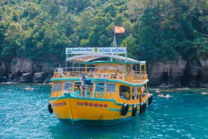 Passeio pelo Rio Vermelho - Passeio de um dia com snorkel em 2 ilhotas em Phu Quoc