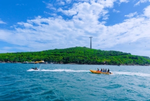 Passeio pelo Rio Vermelho - Passeio de um dia com snorkel em 2 ilhotas em Phu Quoc