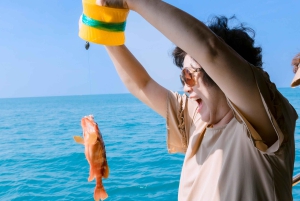 Passeio pelo Rio Vermelho - Passeio de um dia com snorkel em 2 ilhotas em Phu Quoc