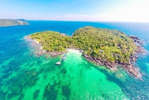 RedRiverTour - Ontdekken van 3 eilandjes, snorkelen met een speedboot