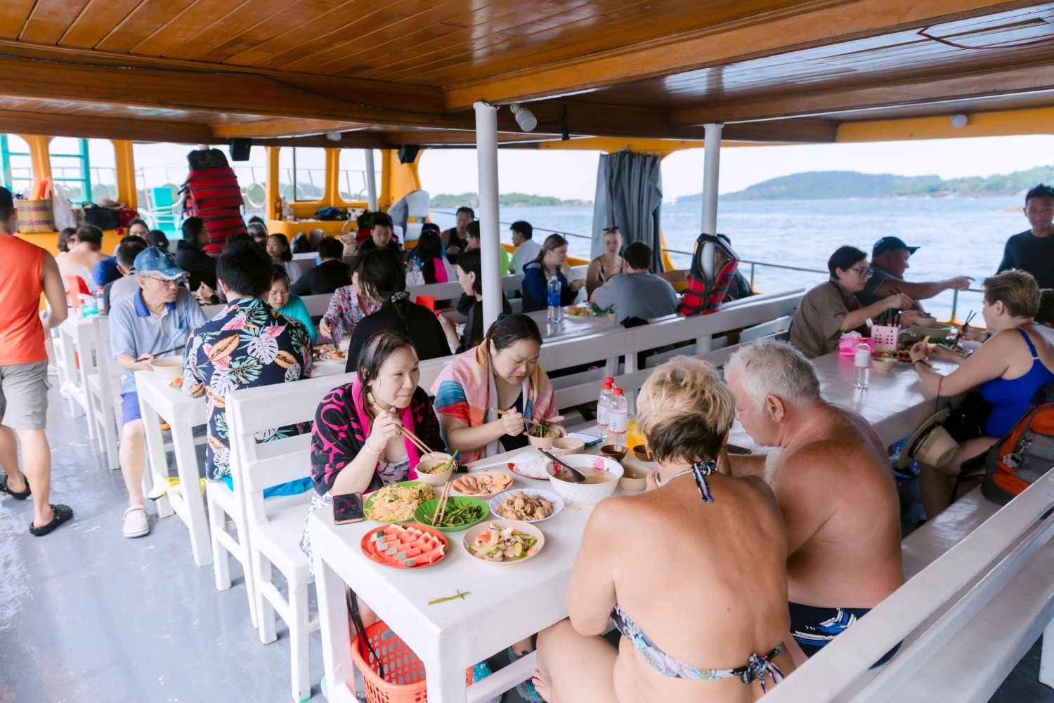 RedRiverTour-Discovery 3 öar, snorkling och fiske med båt