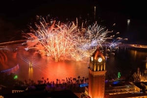 Dinner with Fireworks, Symphony & Kiss of the Sea Show
