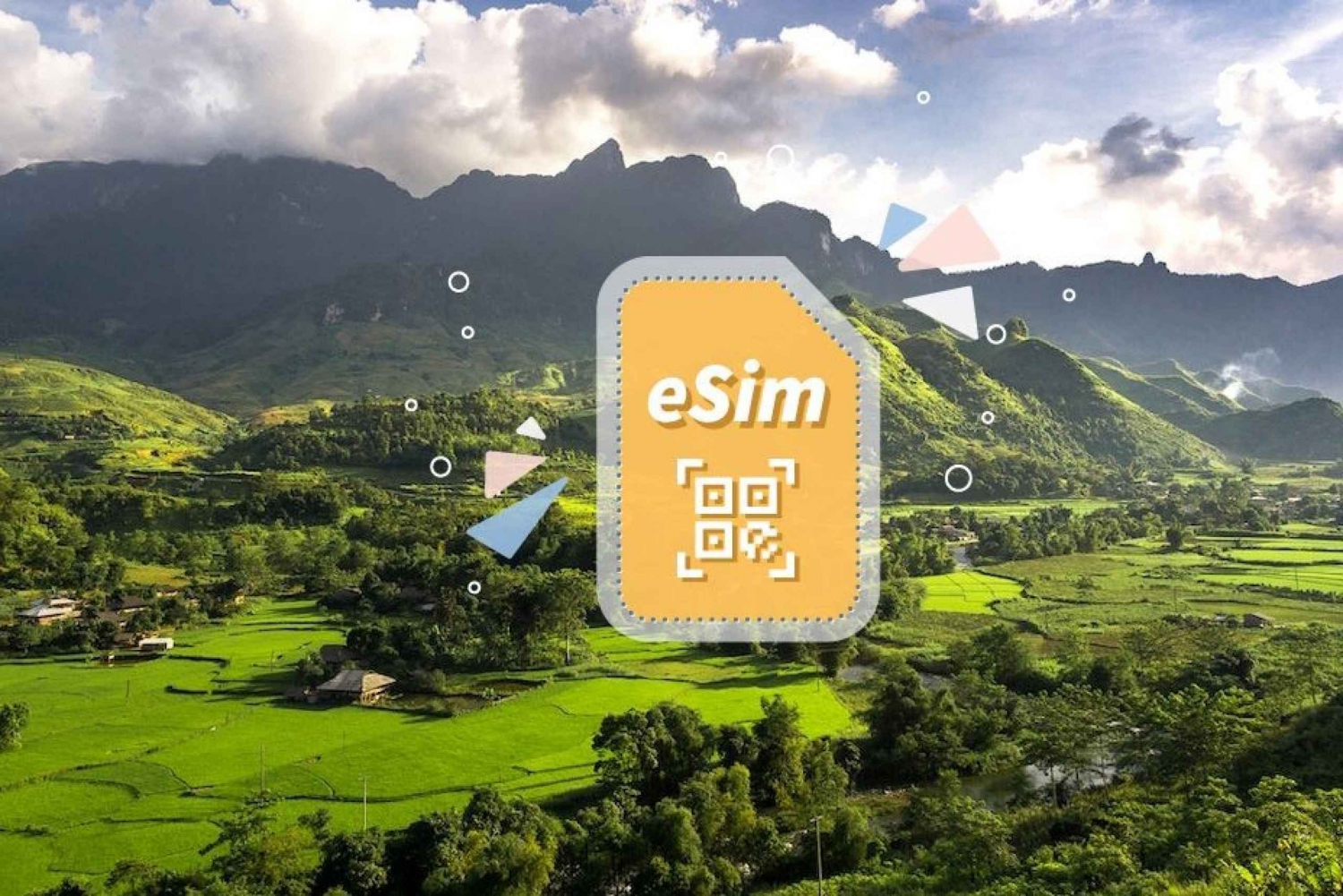 Vietnam: eSim mobiel data-abonnement