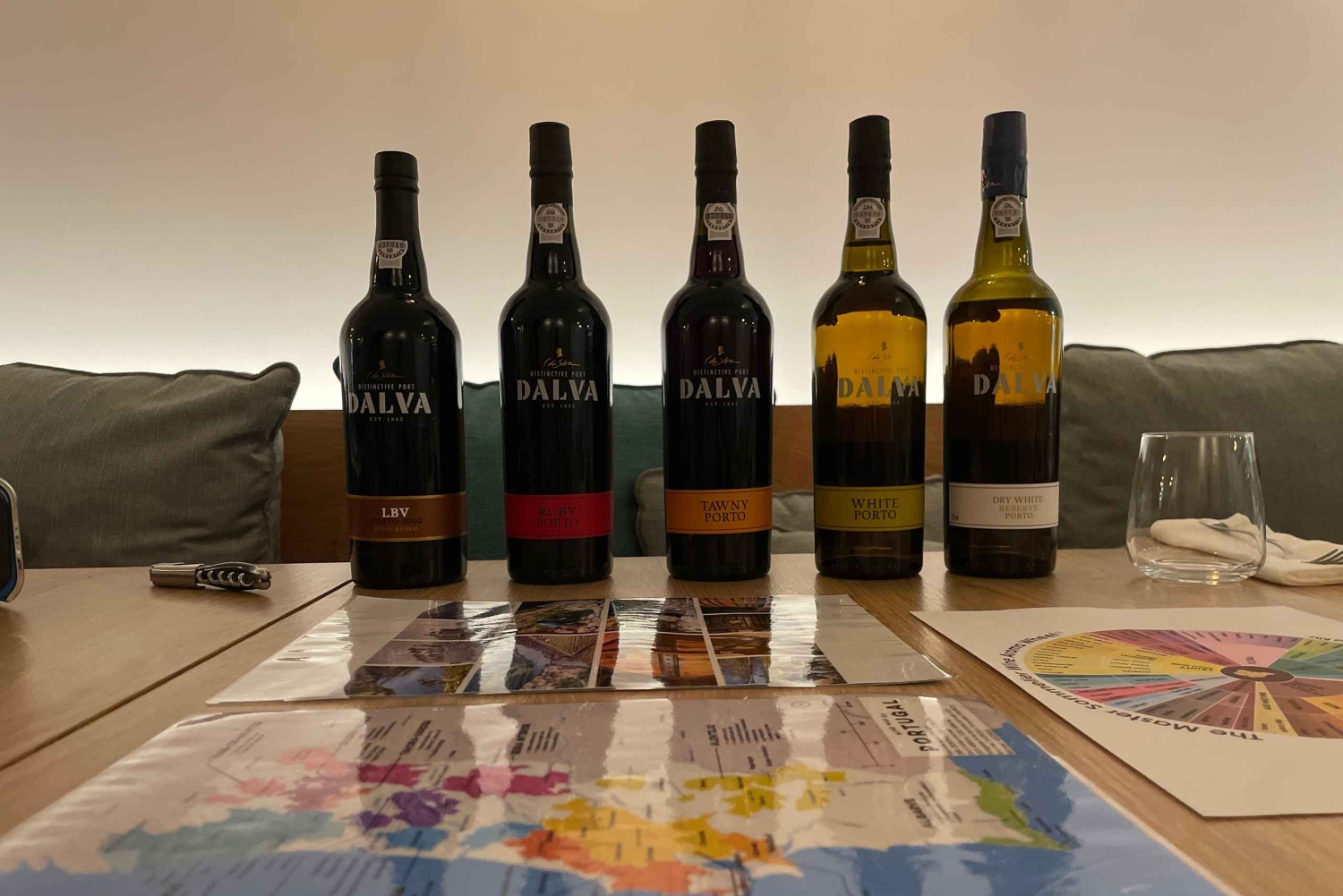 5 pairings ports wines with a Sommelier