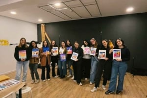 Porto: Acrylic Painting Workshop for Groups - Antero Quental