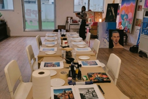 Porto: Acrylic Painting Workshop for Groups - Antero Quental