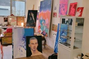 Porto: Acrylic Painting Workshop for Groups - Antero Quental