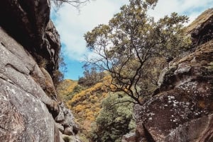 ジェレス国立公園でのキャニオニング