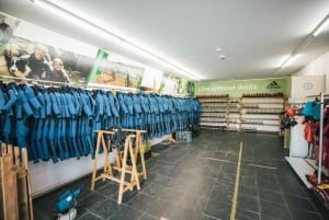 ジェレス国立公園でのキャニオニング