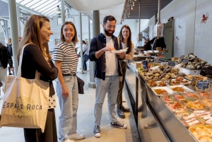 Visite du marché de Porto sous la direction d'un chef et cours de tapas portugaises + vin