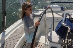 Sejlbådsoplevelse ved solnedgang på Douro i Porto