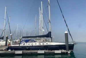 Sejlbådsoplevelse ved solnedgang på Douro i Porto