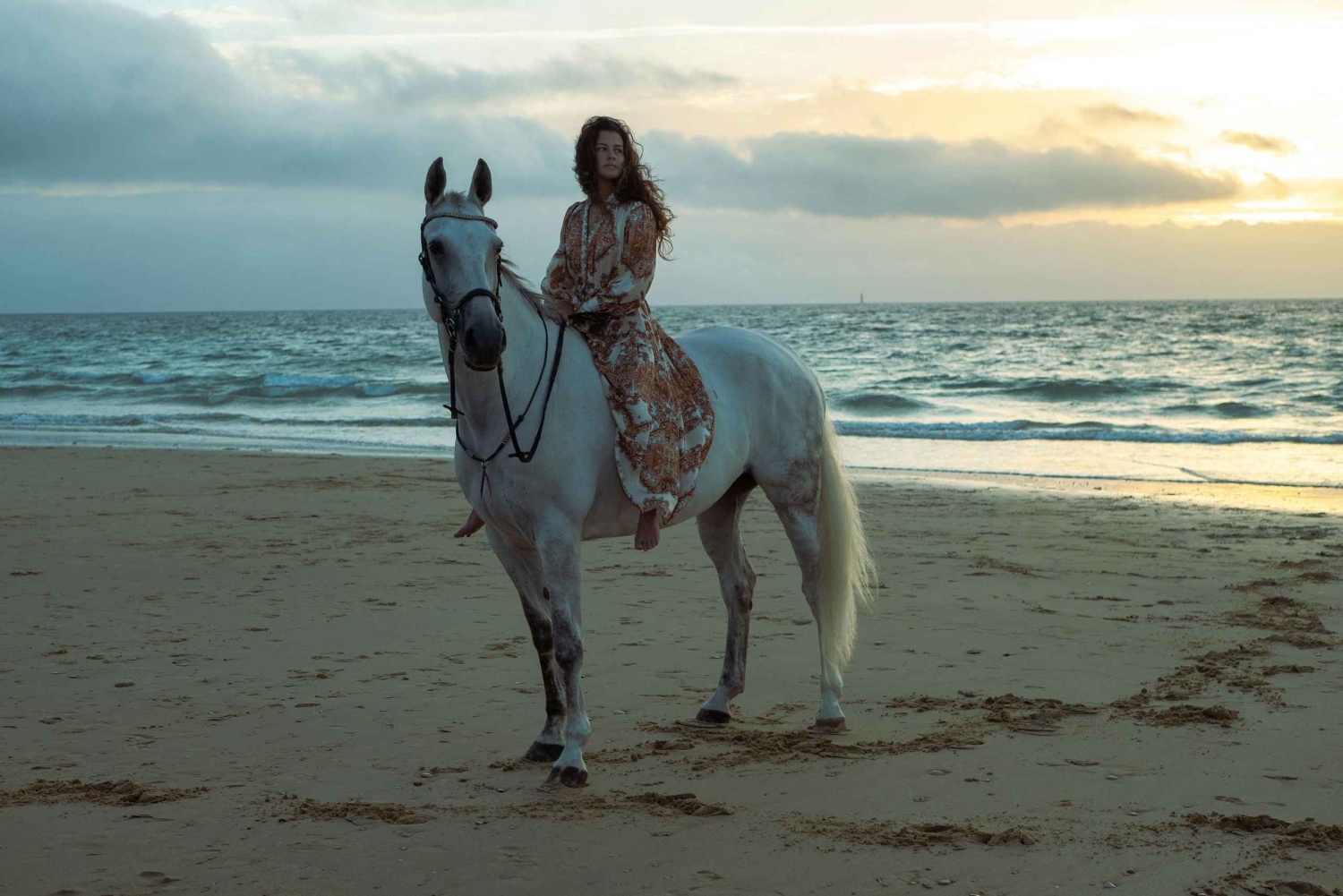 From Porto: Beach Horseback Ride + Brunch + Pickup