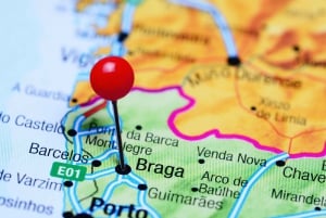 Vanuit Porto: Dagvullende tour door Braga & Guimarães