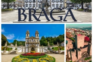 Vanuit Porto: Dagvullende tour door Braga & Guimarães
