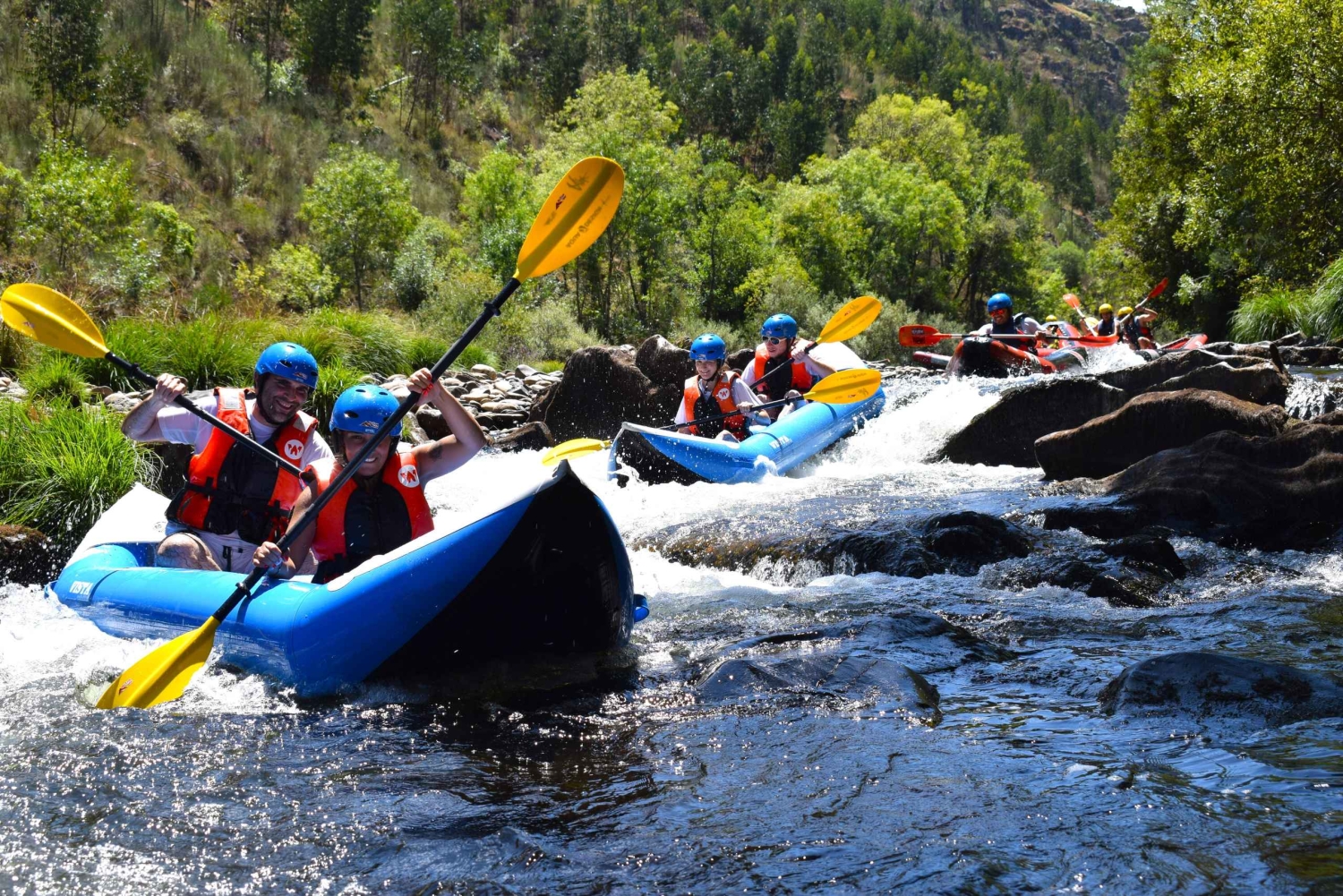 Au départ de Porto : plongez dans le canoë-rafting sur les eaux sauvages de la Paiva