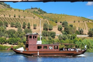 Depuis Porto : Vallée du Douro avec vignobles, déjeuner et excursion en bateau