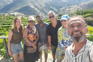 Depuis Porto : Vallée du Douro avec vignobles, déjeuner et excursion en bateau