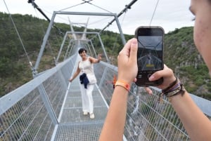 Från Porto: Guidad tur på 516 Arouca-hängbron och Paiva Walkways