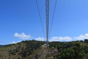 Depuis Porto : visite guidée du pont suspendu d'Arouca (516) et des passerelles de Paiva