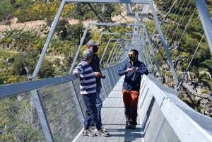 Depuis Porto : visite guidée du pont suspendu d'Arouca (516) et des passerelles de Paiva