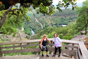 Depuis Porto : visite guidée du pont suspendu d'Arouca (516) et des passerelles de Paiva