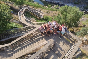 Depuis Porto : visite guidée du pont suspendu d'Arouca (516) et des passerelles de Paiva