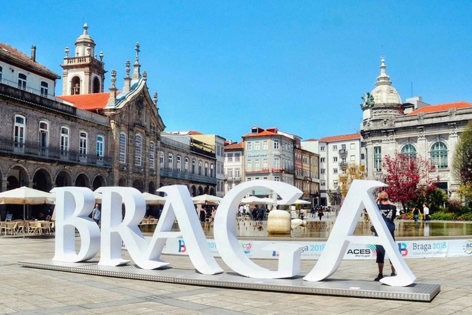 Depuis Porto : Visite privée de Braga et Guimarães avec prise en charge.