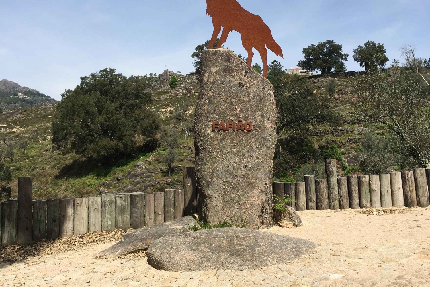 Gerês National Park Waterfalls and wolf village in 4x4