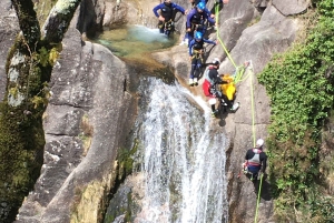 Gerês National Park Waterfalls and wolf village in 4x4