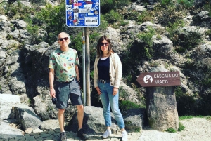 Gerês National Park Waterfalls and wolf village in 4x4