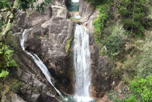 Gerês National Park Waterfalls and wolf village in 4x4