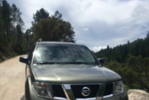 Gerês National Park Waterfalls and wolf village in 4x4