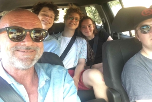 Gerês National Park Waterfalls and wolf village in 4x4