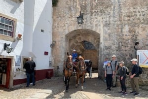 Lisbon: Porto Private transfer visiting Nazare and Obidos