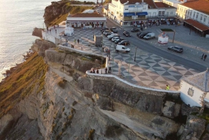 Lissabon: Privat transfer til Porto med Obidos/Nazare-tur