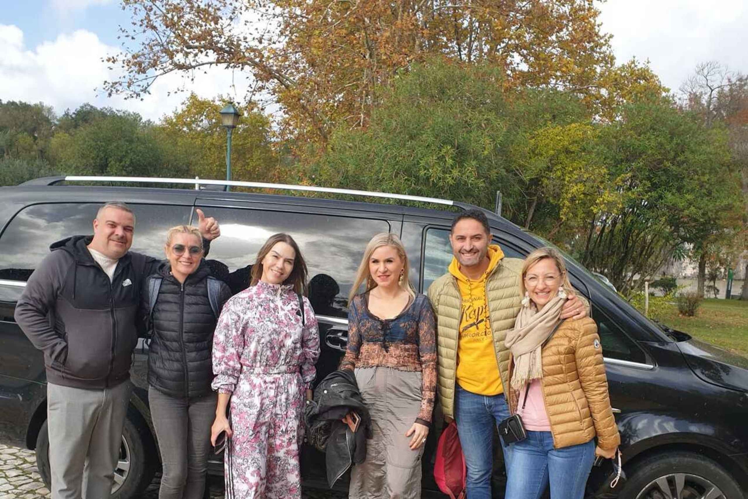 Da Lisbona a Porto con fino a 4 fermate: Óbidos, Nazaré, Fátima e Aveiro