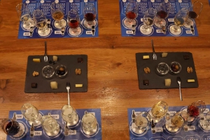 Port Wine class with 5 Port tasting and pairings
