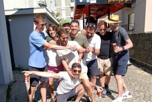 Porto: Passeio de bicicleta com cerveja divertida de 1 hora