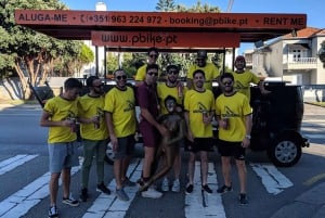 Porto: Passeio de bicicleta com cerveja divertida de 1 hora