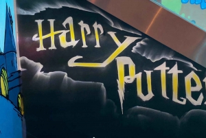 Porto : billet pour le mini-golf intérieur 18 trous avec parcours à lumière UV