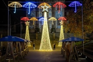 Porto: Joulun valot -yksityinen ja joustava kävelykierros