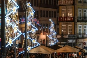 Porto: Joulun valot -yksityinen ja joustava kävelykierros