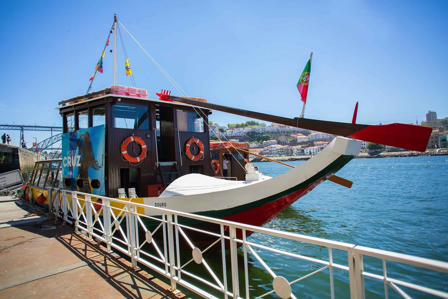 Porto: 50-Minutes Rabelo Boat Cruise on the Douro River
