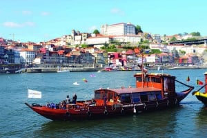 Porto: 50 minutters Rabelo-bådtur på Douro-floden