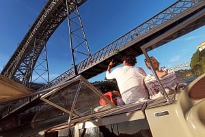 Porto : tour en bateau des 6 ponts et de la Ribeira avec option coucher de soleil