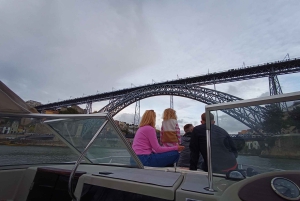 Porto : tour en bateau des 6 ponts et de la Ribeira avec option coucher de soleil