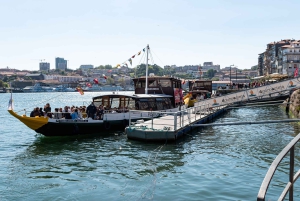 Porto : croisière sur les 6 ponts à bord d'un bateau traditionnel Rabelo
