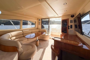 Porto: luxe jachttocht langs 6 bruggen met wijn en snacks