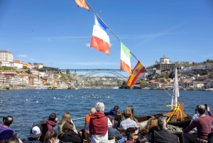 Porto: 6 broars flodkryssning på Douro + historisk rundvandring
